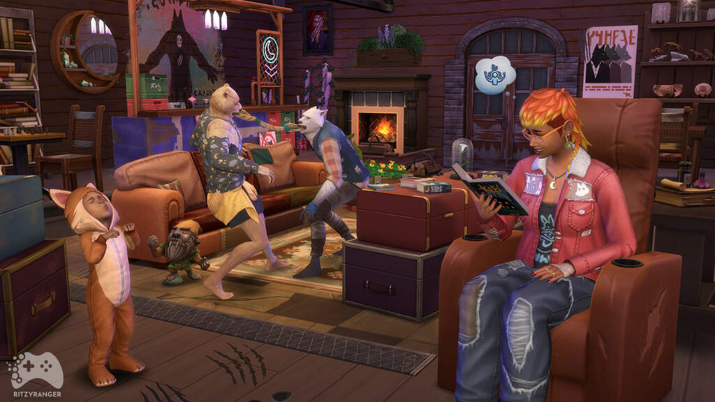 The Sims 4 Wilkołaki zdjęcia