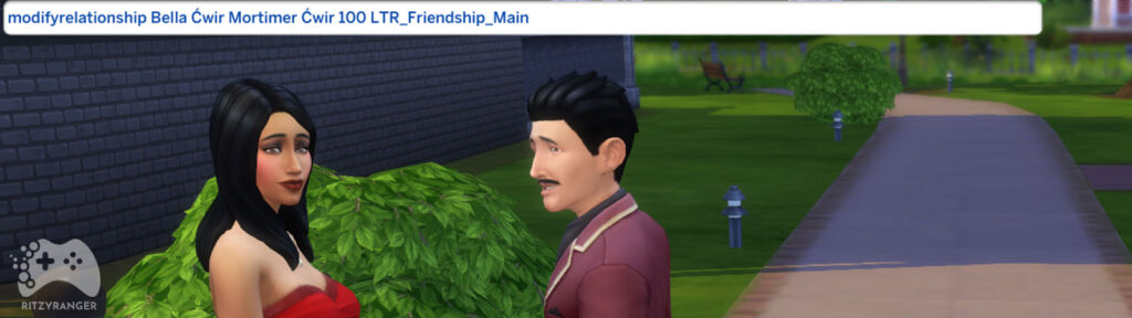 kod na romans the sims 4