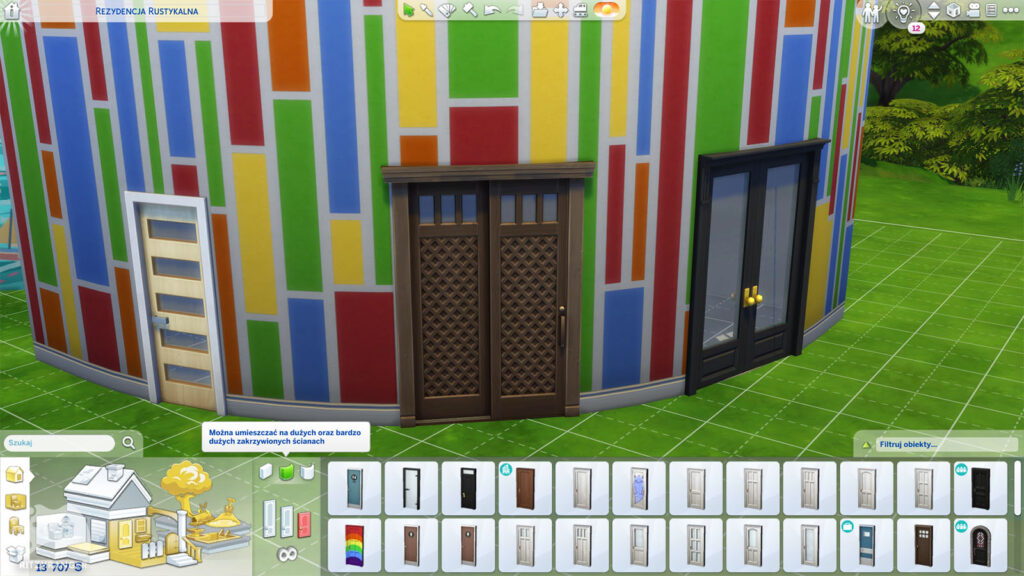 Okrągłe ściany aktualizacja the sims 4 lipiec 2022