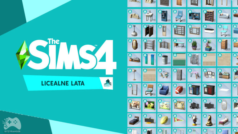 Wszystkie obiekty i ubrania z The Sims 4 Licealne lata