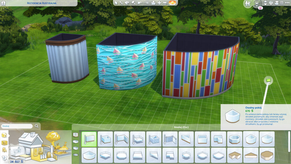 Zaokrąglone ściany aktualizacja the sims 4 lipiec 2022