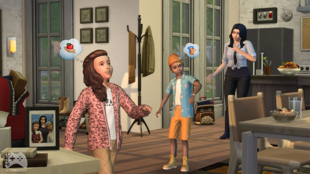 The Sims 4 Mali modnisie ubrania