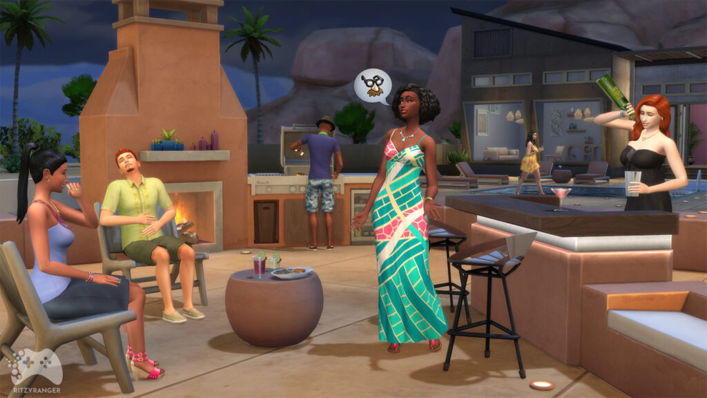 The Sims 4 Oaza wystroju obiekty