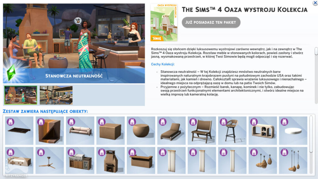 Jak pobrać The Sims 4 Oaza wystroju za darmo