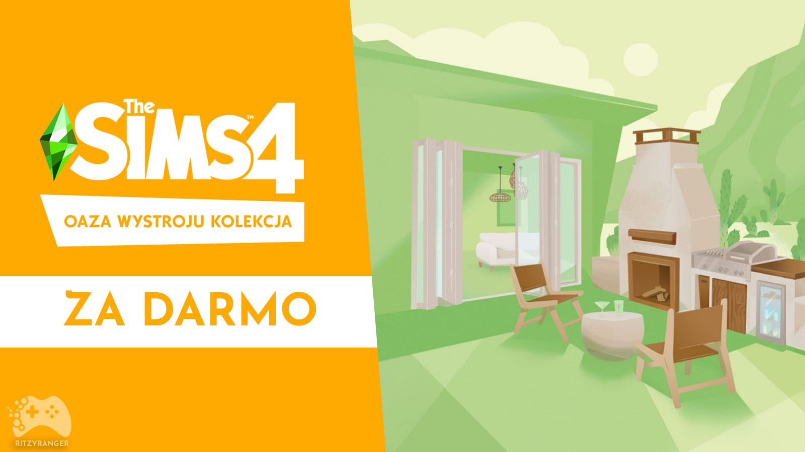 The Sims 4 Oaza wystroju za darmo do pobrania
