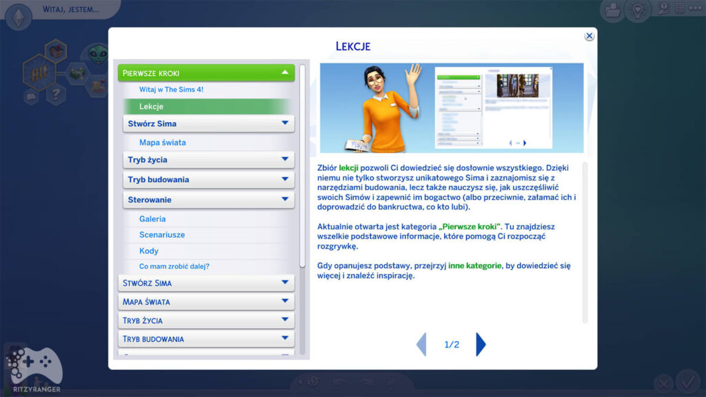 Aktualizacja lekcji The Sims 4 październik 2022