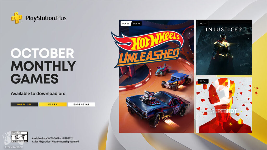 Lista gier PlayStation plus październik 2022