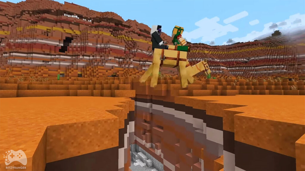 Skaczący wielbłąd Minecraft 1.20