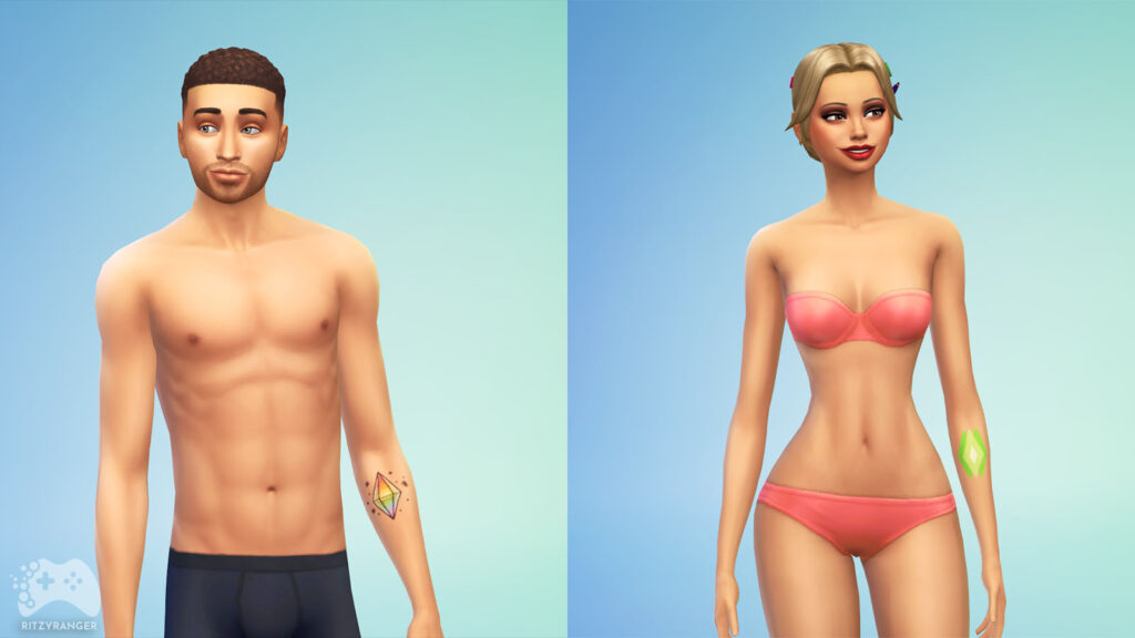 Tatuaże na przedramieniu aktualizacja the sims 4 październik 2022
