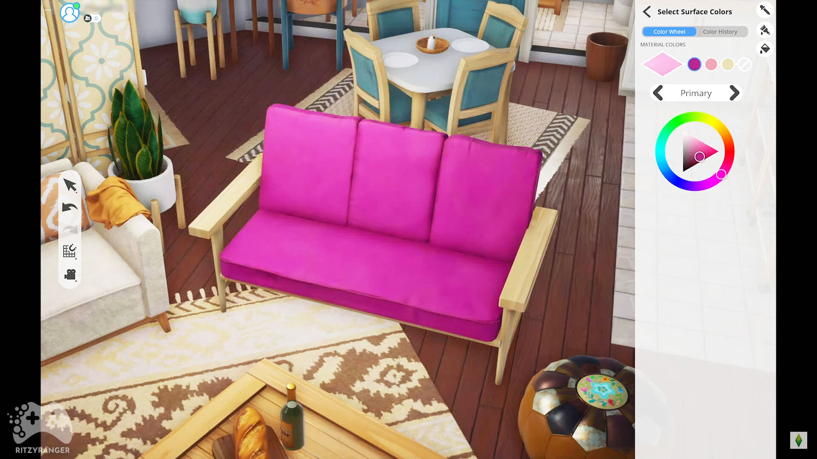 The Sims 5 zapowiedź koło kolorów