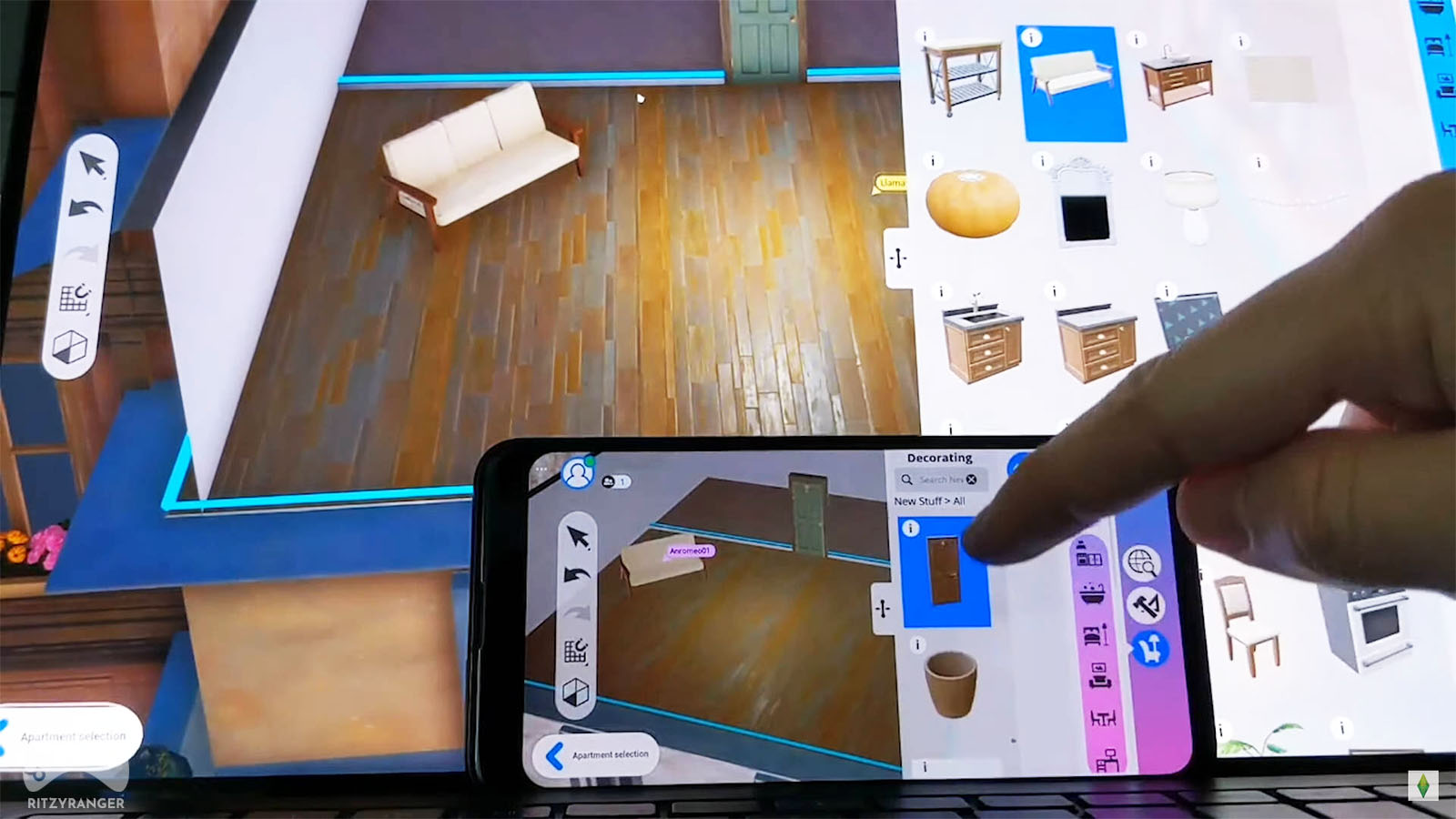 The Sims 5 zapowiedź telefon