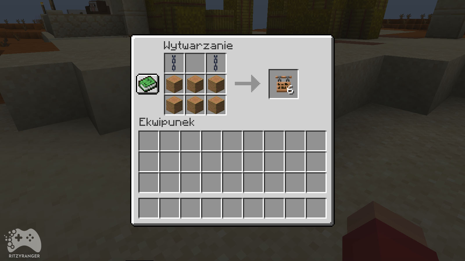 Wytwarzanie tabliczki wiszące Minecraft Snapshot 22w42a