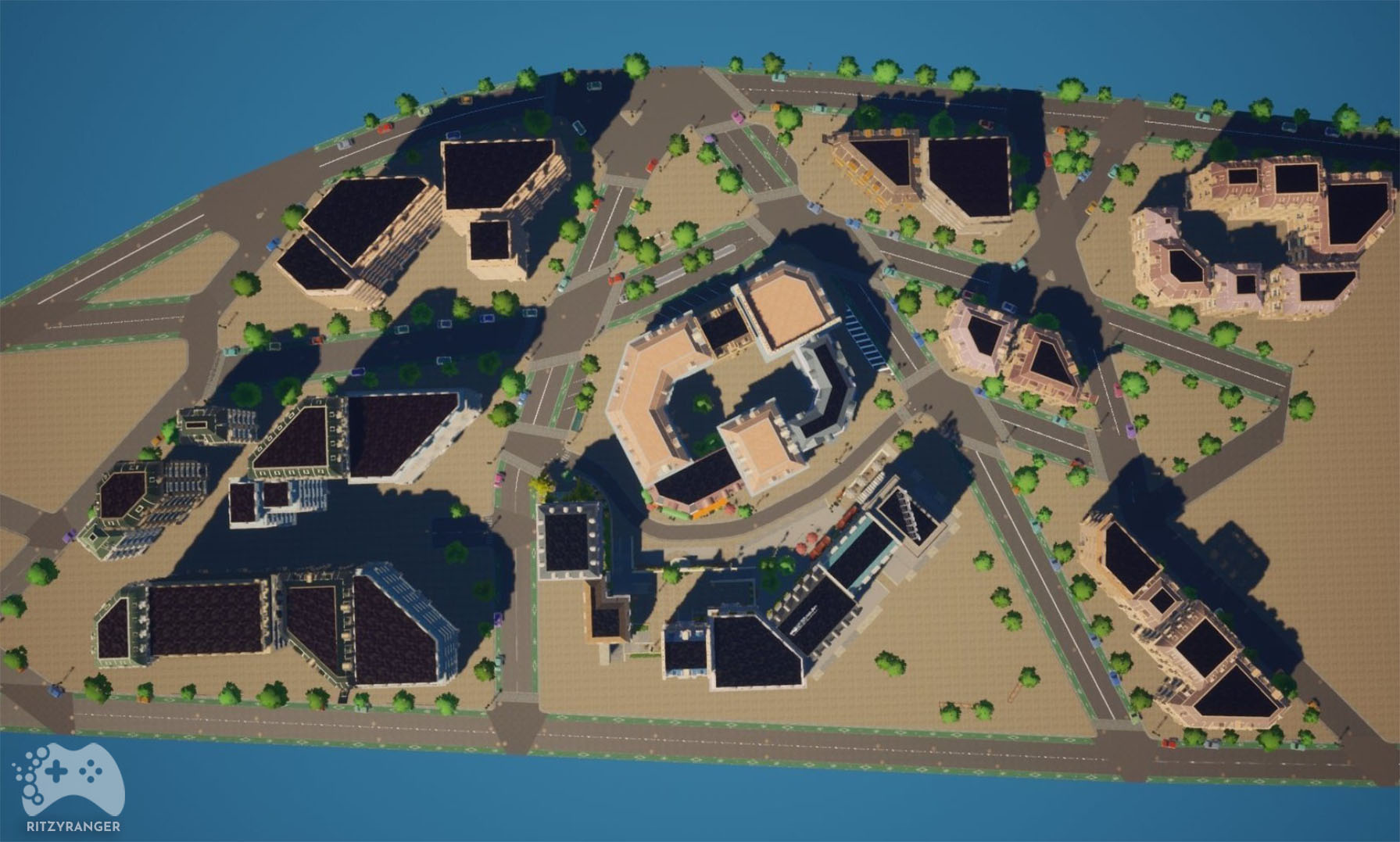 Budynki na mapie The Sims 5