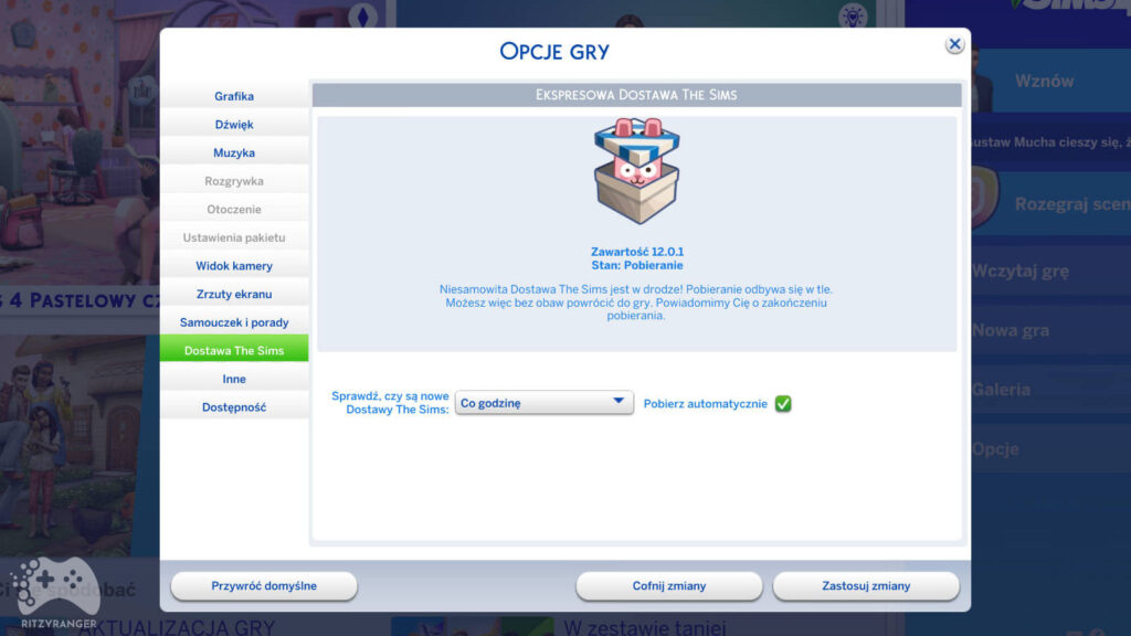 Druga listopadowa ekspresowa dostawa the sims 4