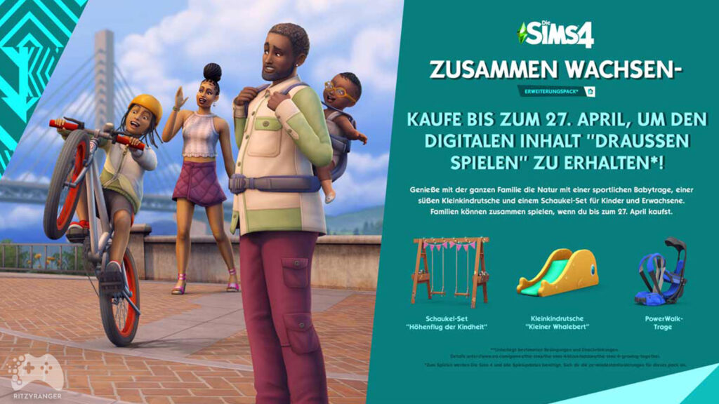 Dodatkowe obiekty The sims 4 Growing Together
