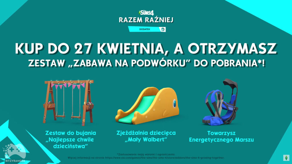 The Sims 4 Razem raźniej dodatkowe obiekty