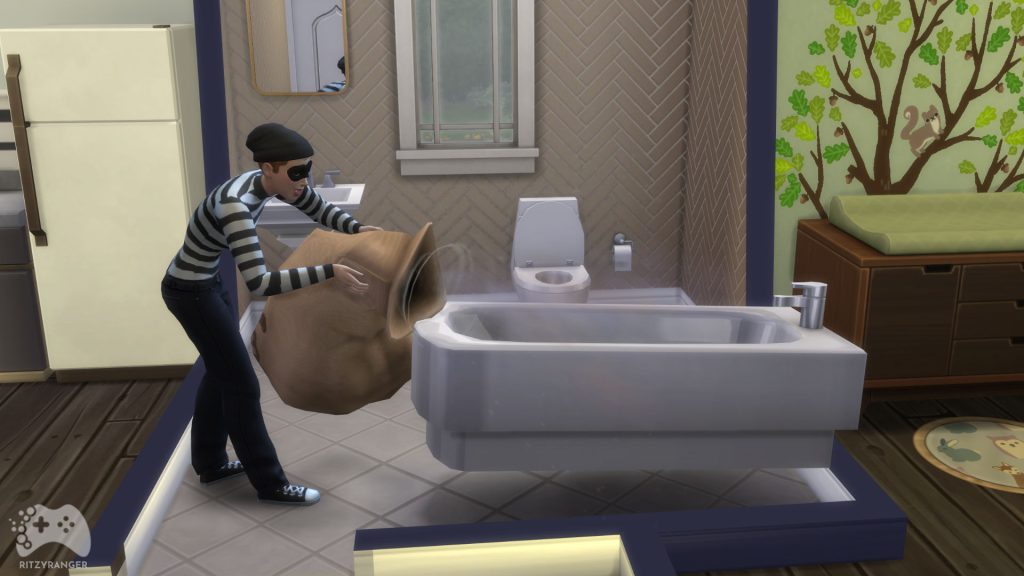 aktualizacja włamywacz w the sims 4 przegląd