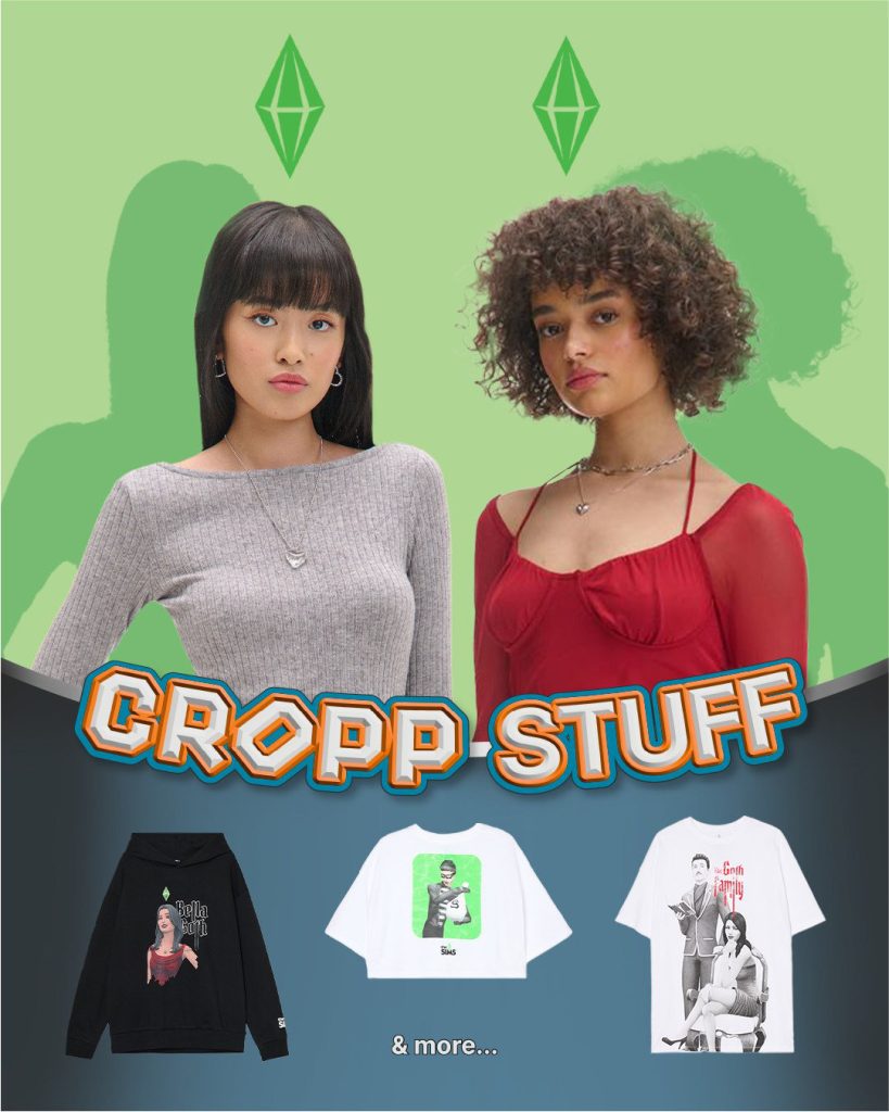bluzy the sims w cropp