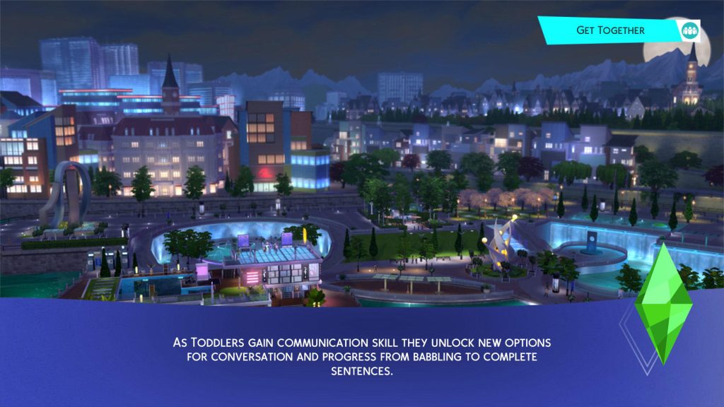 ekran ładowania the sims 4 spotkajmy się