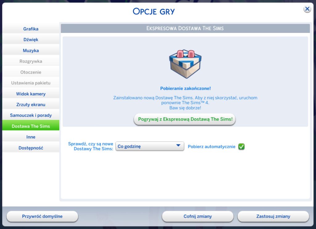jak pobrać aktualizację the sims 4 sdx z lutego 2025
