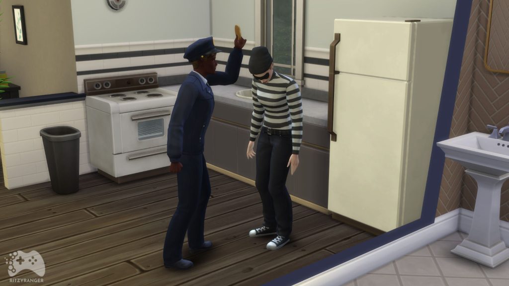 jak pozbyć się włamywacza w the sims 4