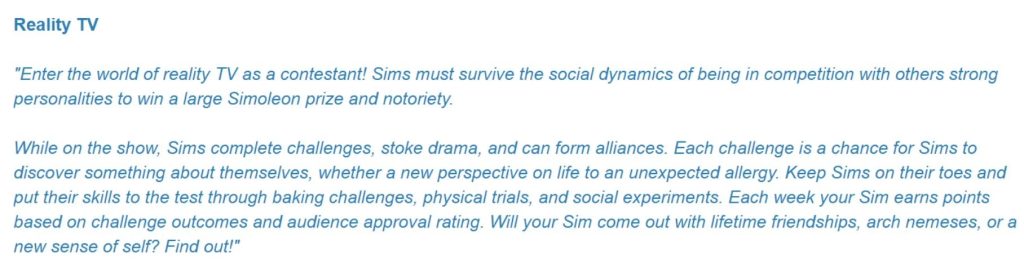 jakie dodatki wyjdą do the sims 4 w 2025 roku