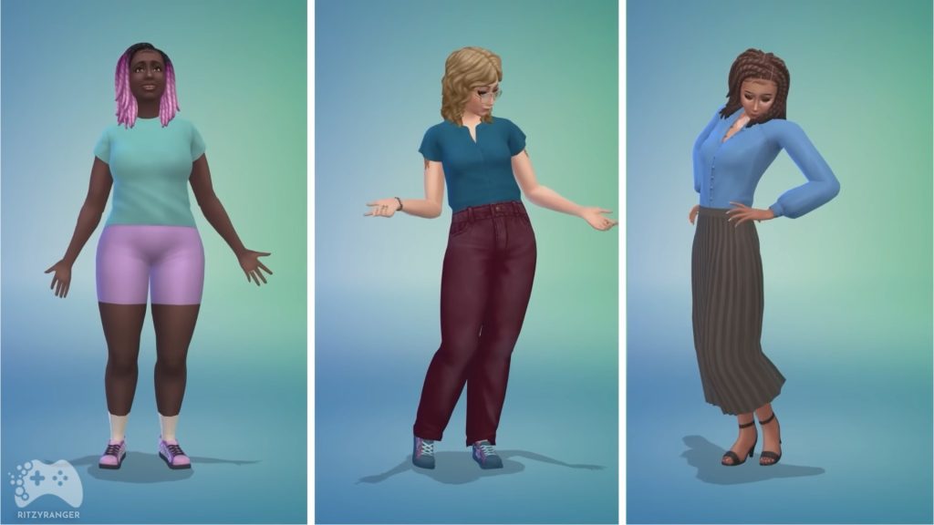nowa zawartość cas w the sims 4 fryzury ubrania i akcesoria