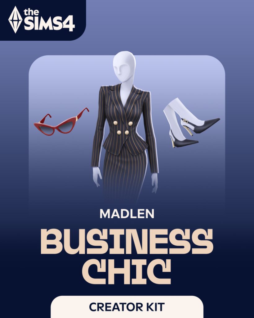 the sims 4 biznesowy sznyt okładka