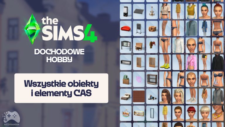 the sims 4 dochodowe hobby wszystkie obiekty i elementy cas
