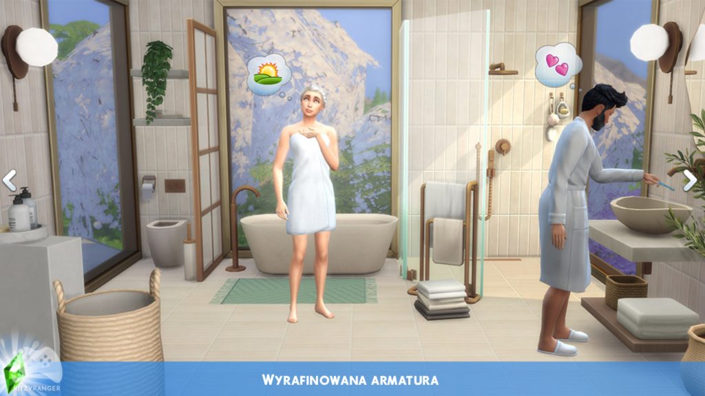 the sims 4 łazienka z klasą kolekcja zrzut ekranu