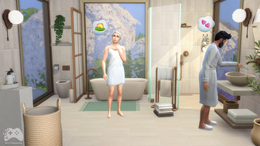 the sims 4 łazienka z klasą oficjalny zrzut ekranu