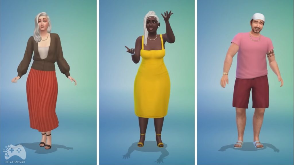 the sims 4 nowe opcje ubrań eleganckie stroje i casualowe stylizacje