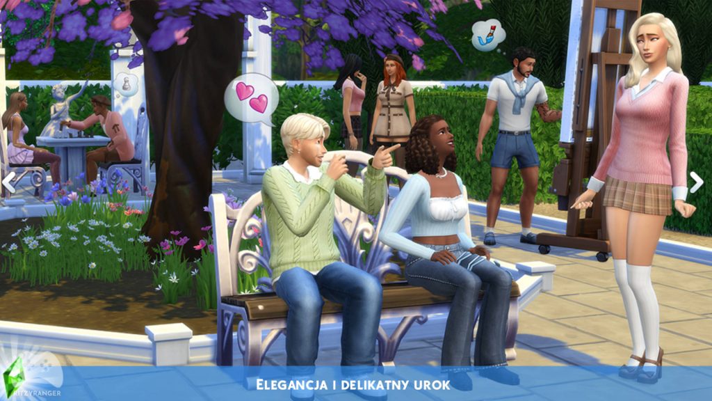 the sims 4 słodki powab kolekcja zrzut ekranu