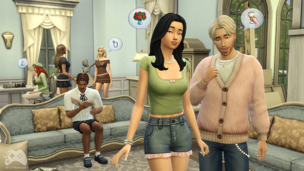 the sims 4 słodki powab oficjalny zrzut ekranu