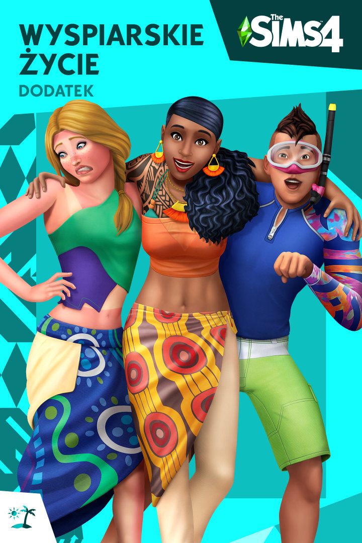 the sims 4 wyspiarskie życie okładka