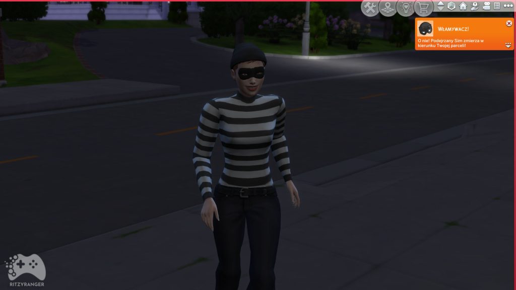 włamywacz w the sims 4 przegląd aktualizacji