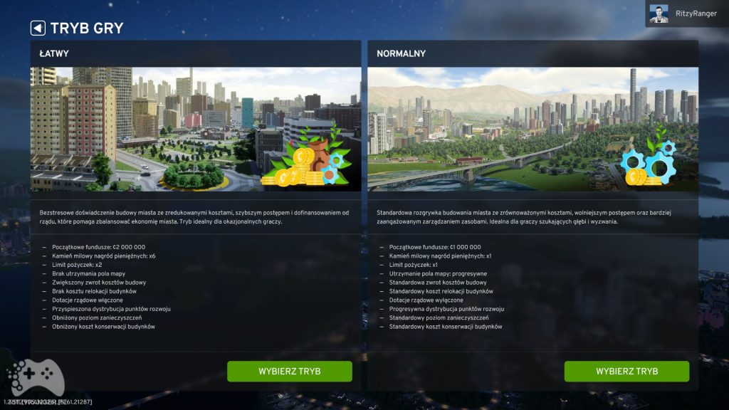 Cities: Skylines II – Dwa tryby nowej gry