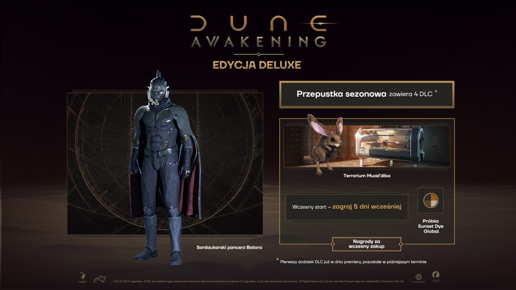Dune: Awakening - edycja deluxe