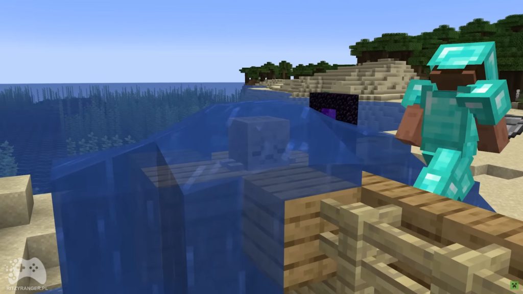 Minecraft Nawadnianie Dried Ghast