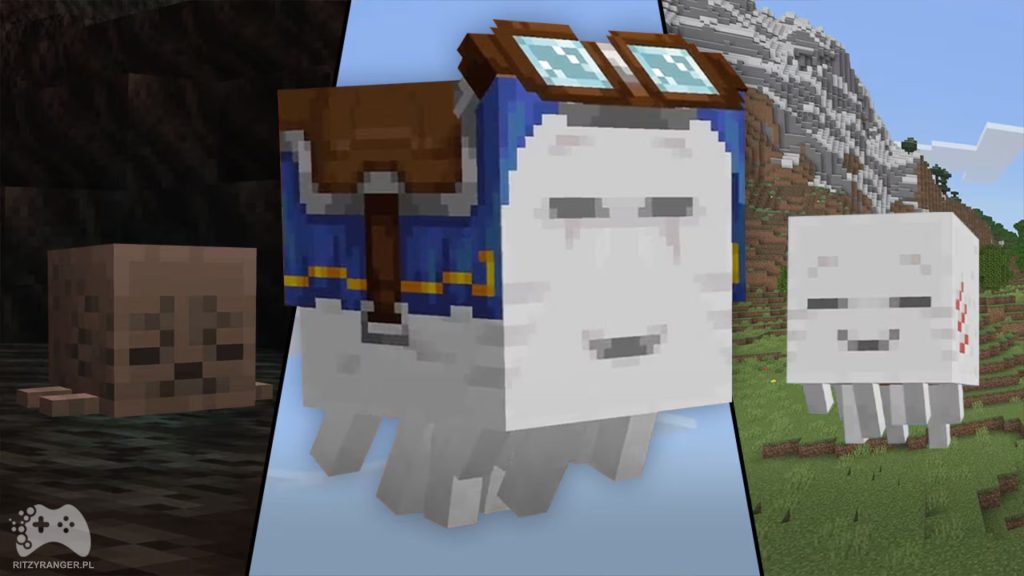 Minecraft Live 2025 - Latające Ghasty