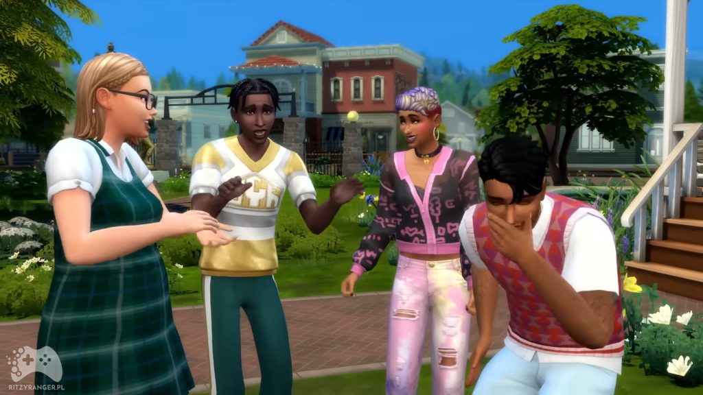 aktualizacja the sims 4 kwiecień 2025 licealne lata