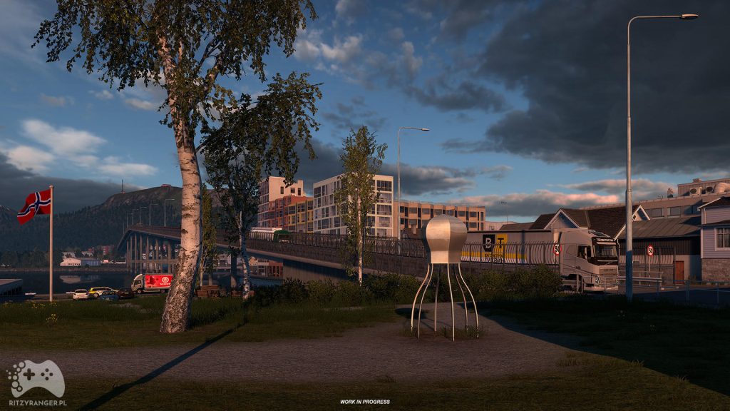 nowe trasy w nordic horizons do ets2
