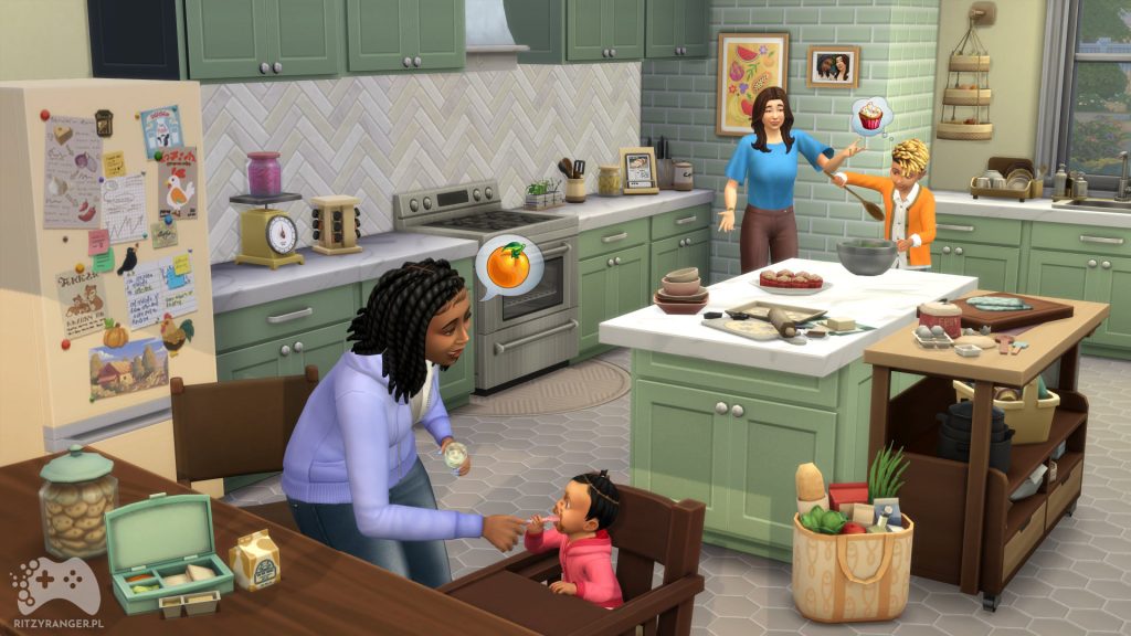 opis the sims 4 kuchenne szpargały kolekcja