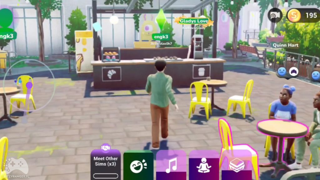 the sims project rene city life game with friends wczesna wersja