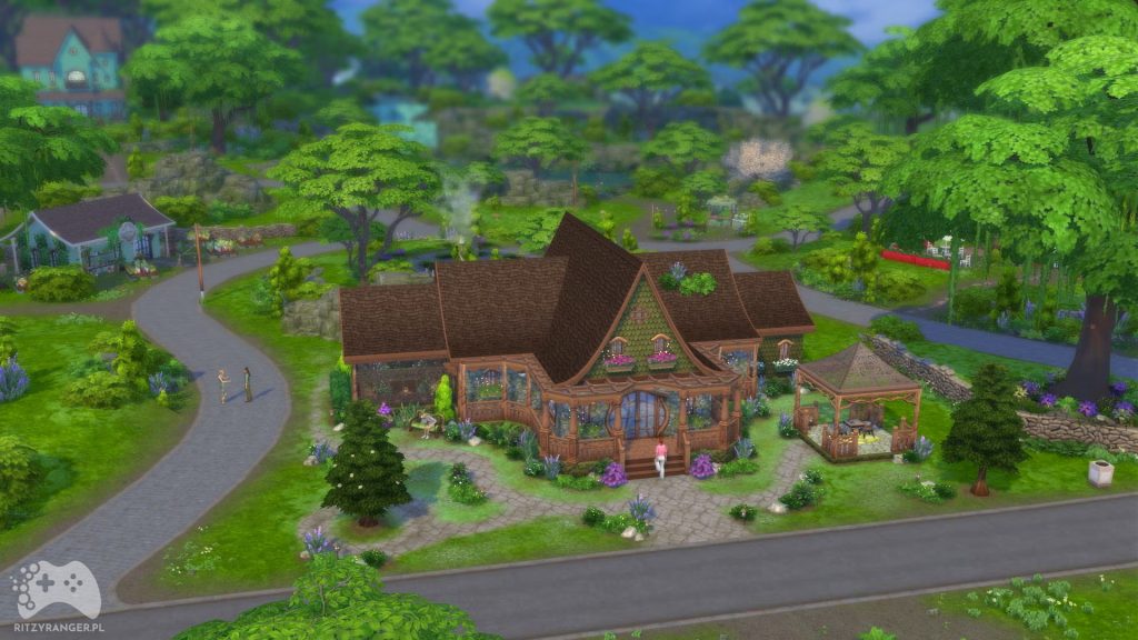 the sims 4 czar natury miasto